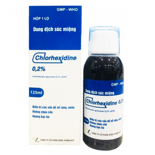 Dung Dịch Súc Miệng Chlorhexidine 0,2%